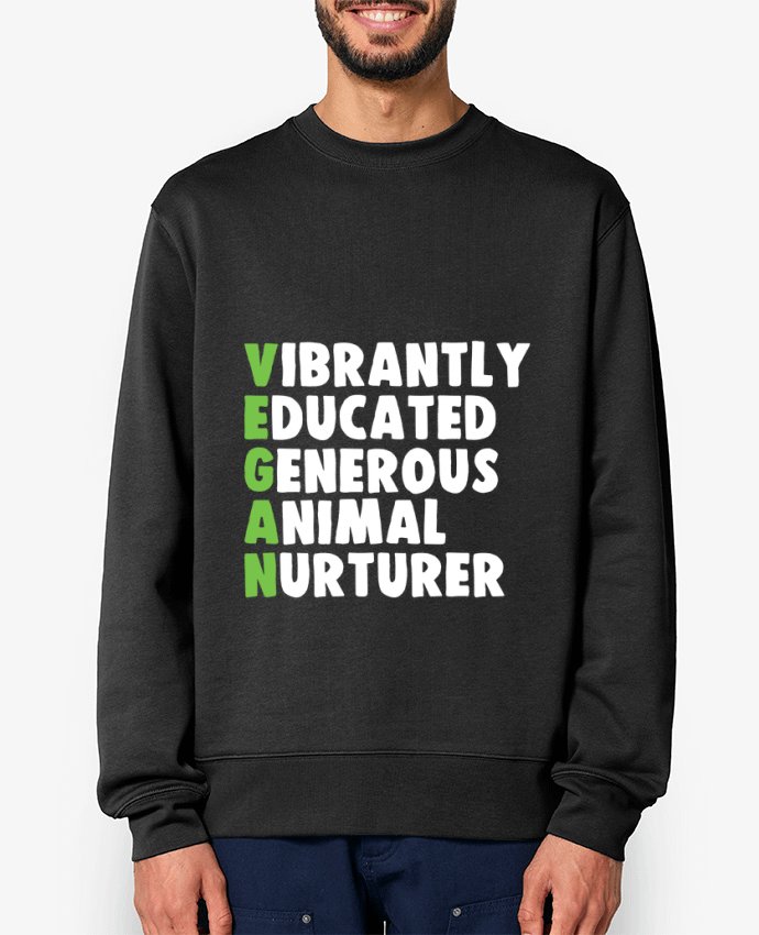 Sweat-shirt Vegan vibrantly Par Bichette