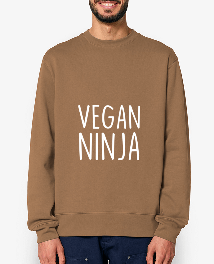 Sweat-shirt Vegan ninja Par Bichette