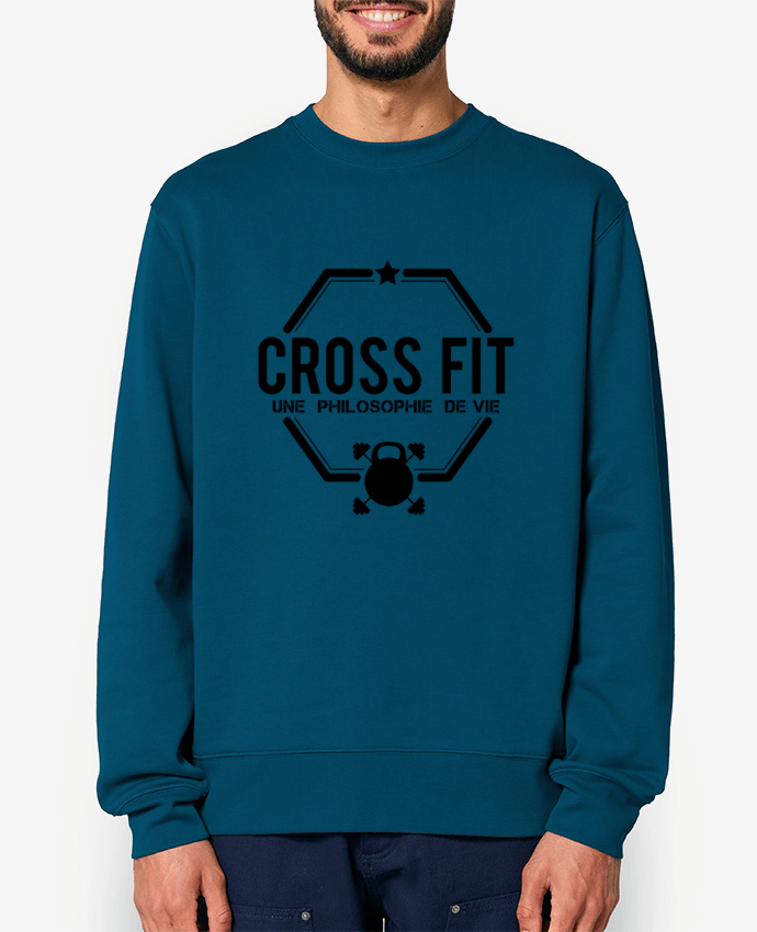 Sweat-shirt Crossfit une philosophie de vie Par tunetoo