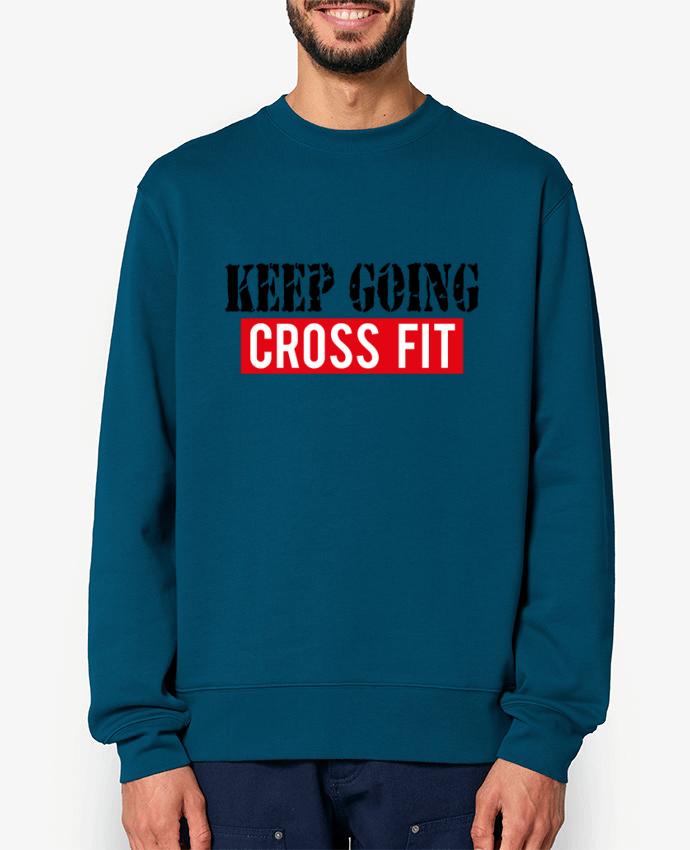Sweat-shirt Keep going ! Crossfit Par tunetoo