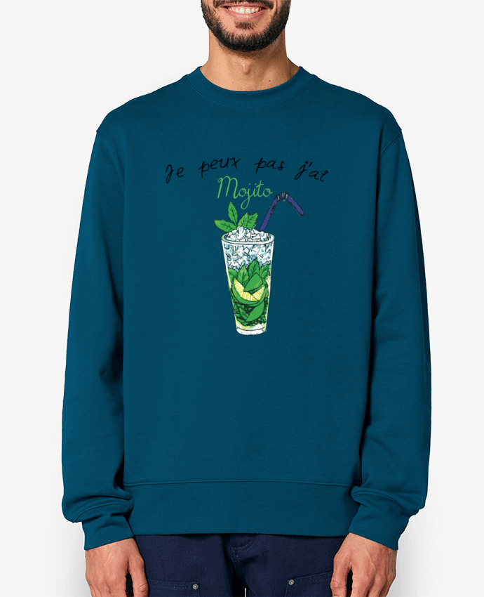Sweat-shirt Je peux pas j'ai Mojito Par tunetoo