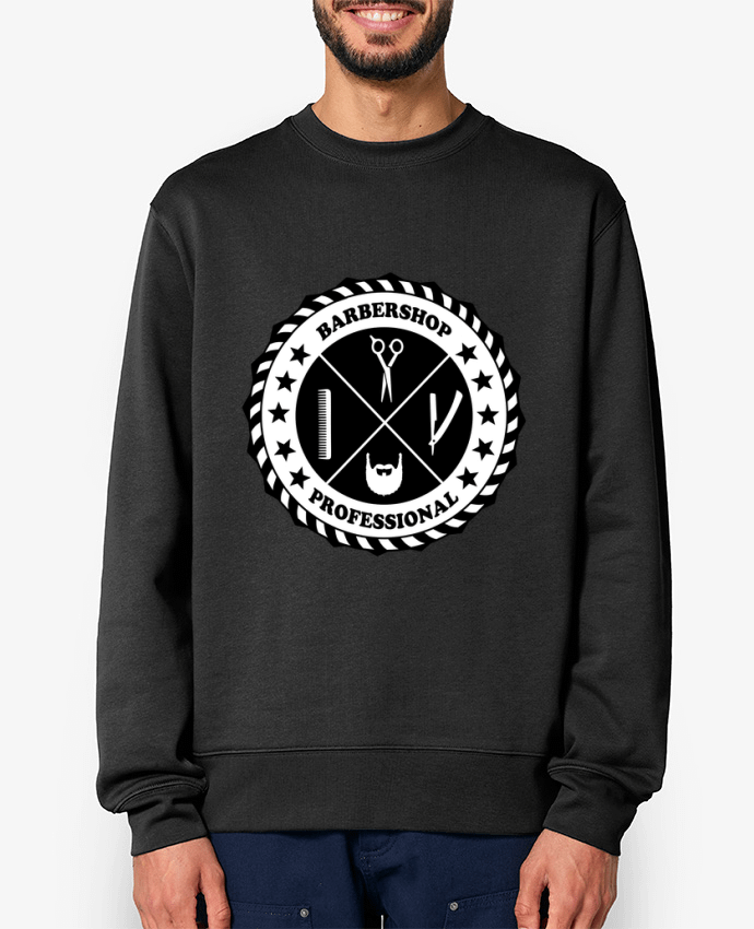 Sweat-shirt BARBERSHOP BLASON Par SG LXXXIII