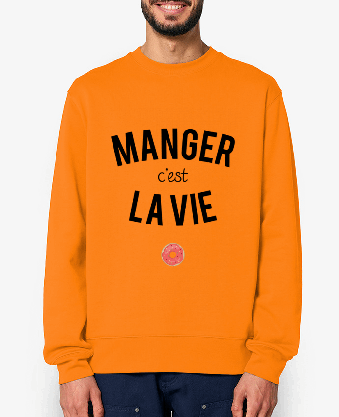 Sweat-shirt Manger c'est la vie Par tunetoo