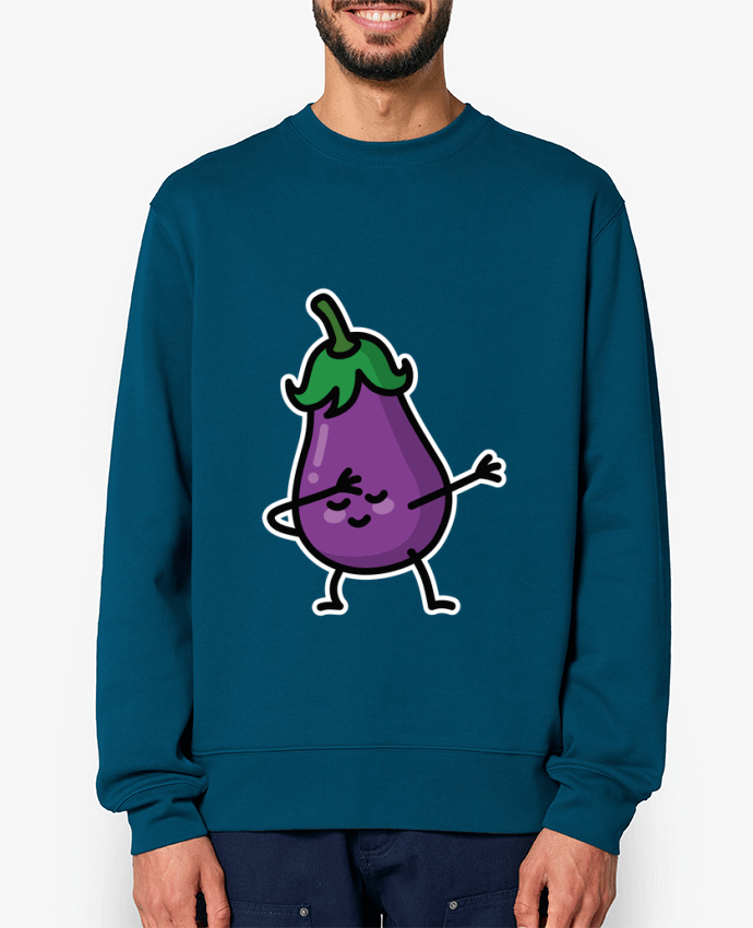 Sweat-shirt Aubergine dab Par LaundryFactory