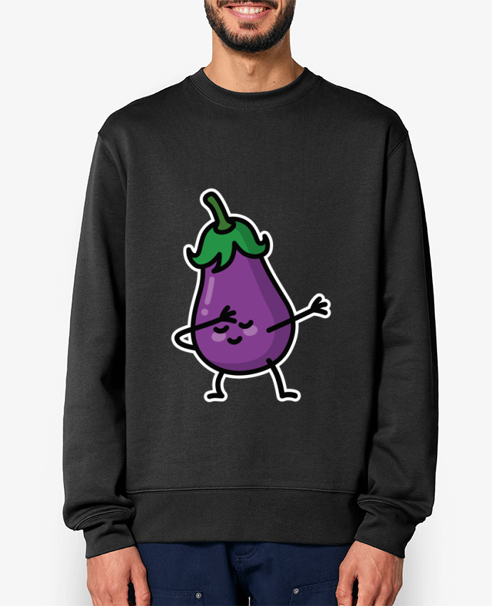 Sweat-shirt Aubergine dab Par LaundryFactory