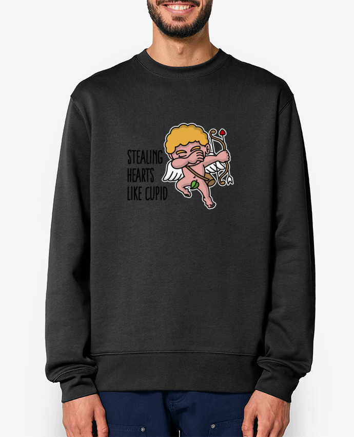 Sweat-shirt Stealing hearts like cupid Par LaundryFactory