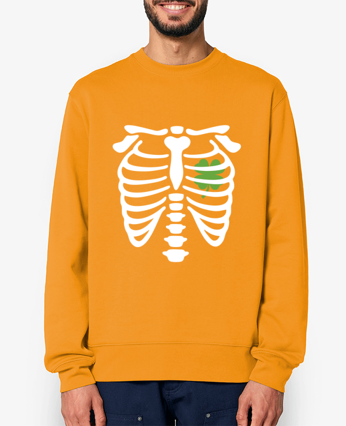 Sweat-shirt X Ray Irish heart Par LaundryFactory