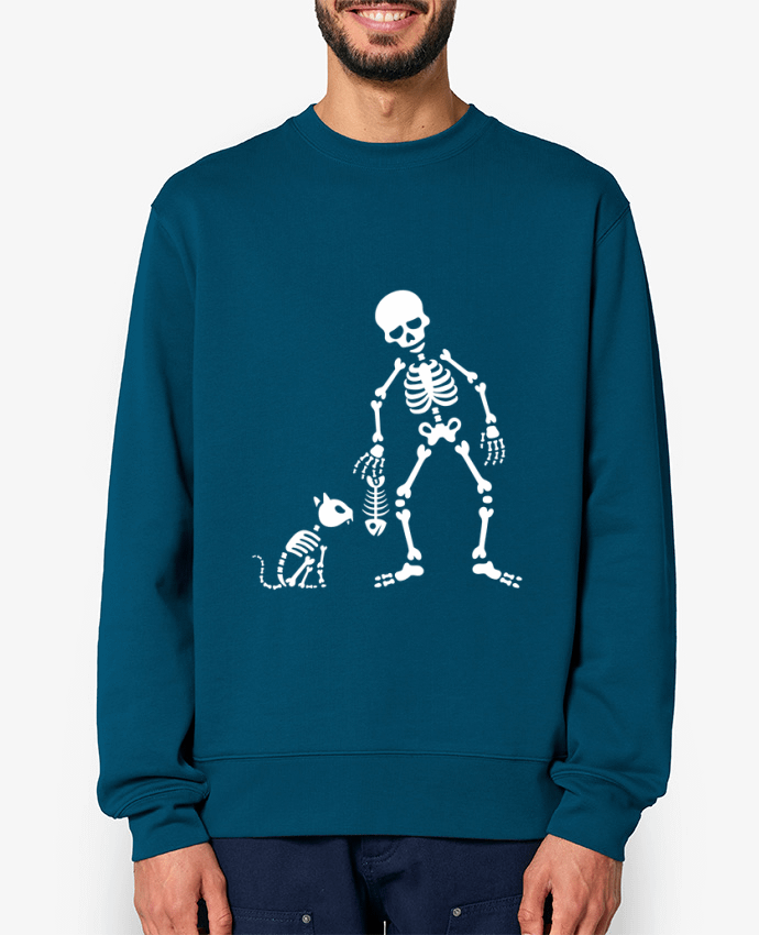 Sweat-shirt Cats like fish Par LaundryFactory