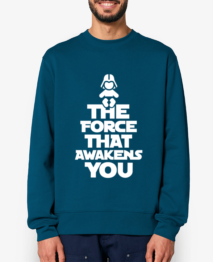 Sweat-shirt THE FORCE THAT AWAKENS YOU Par LaundryFactory