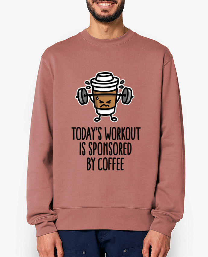 Sweat-shirt WORKOUT COFFEE LIFT Par LaundryFactory