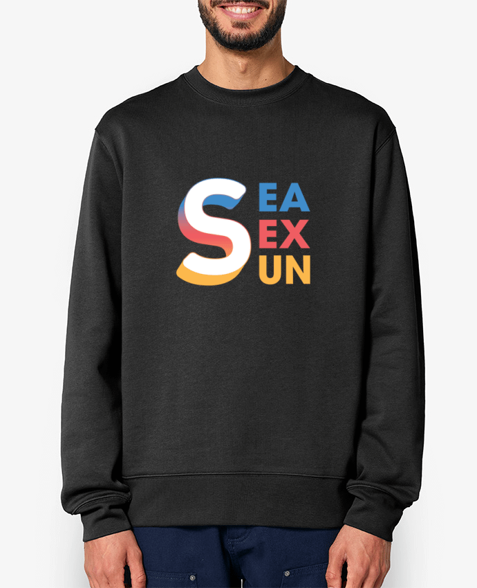 Sweat-shirt Sea Sex Sun Par tunetoo