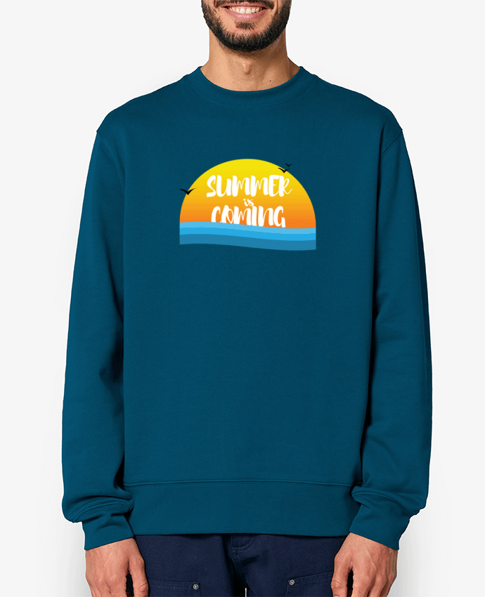 Sweat-shirt Summer is coming Par tunetoo