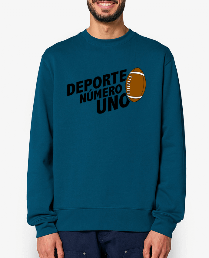 Sweat-shirt Deporte Número Uno Rugby Par tunetoo