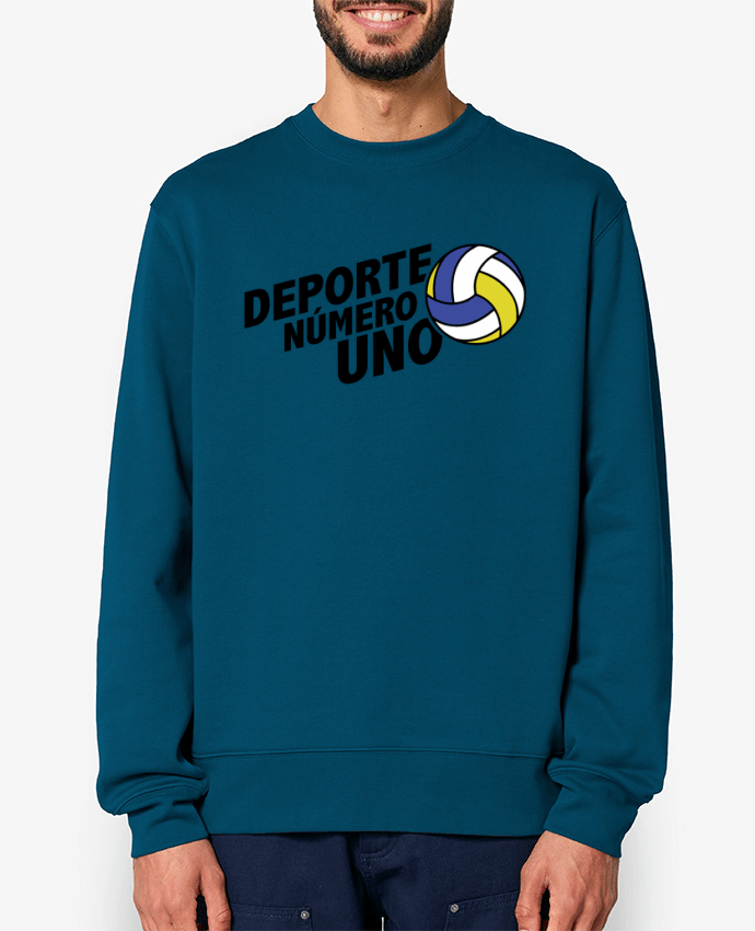 Sweat-shirt Deporte Número Uno Volleyball Par tunetoo