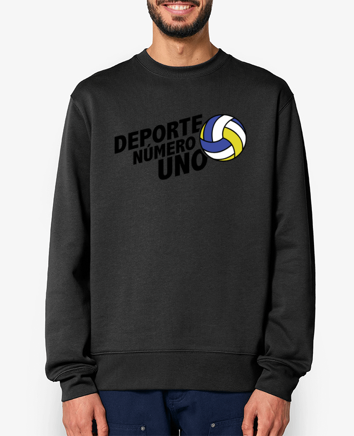 Sweat-shirt Deporte Número Uno Volleyball Par tunetoo