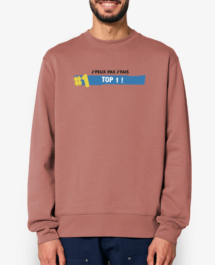 Sweat-shirt J'peux pas J'fais TOP 1 fortnite Par tunetoo