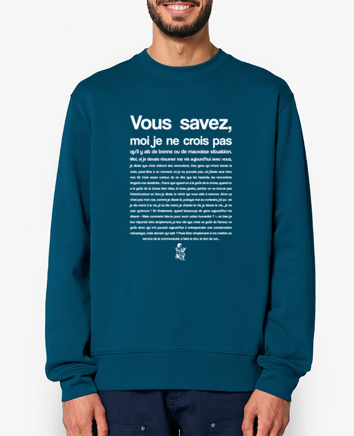 Sweat-shirt Citation Scribe Astérix Par tunetoo