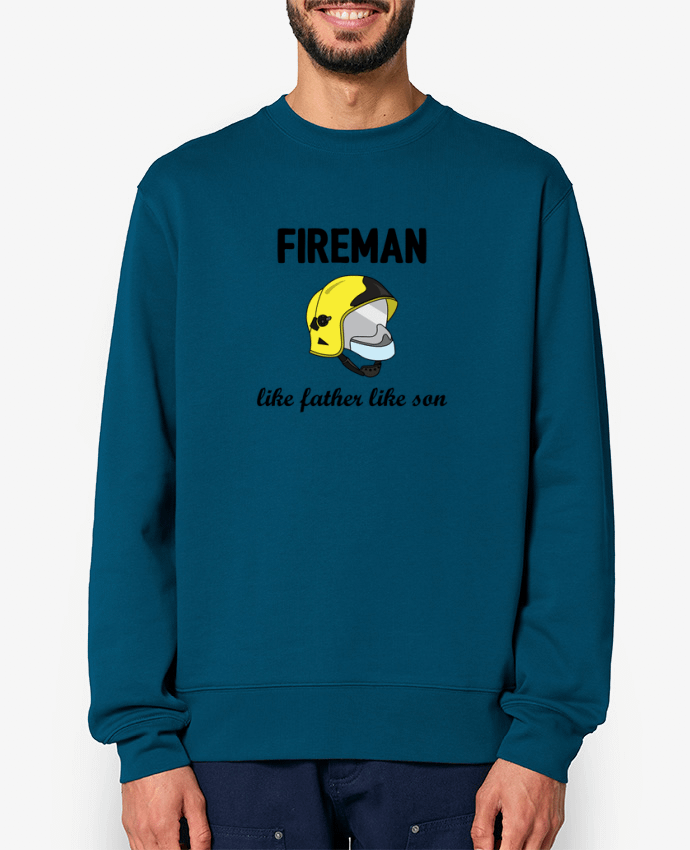 Sweat-shirt Fireman Like father like son Par tunetoo