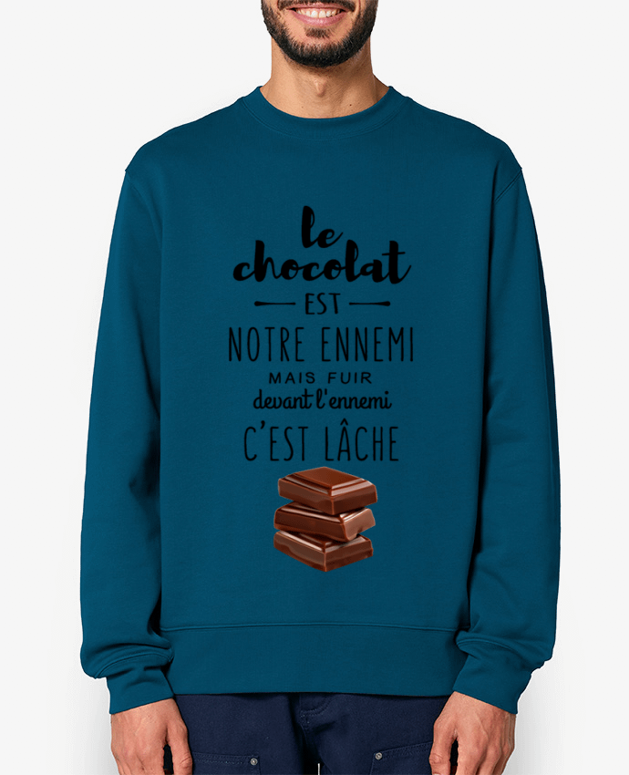 Sweat-shirt chocolat Par DesignMe