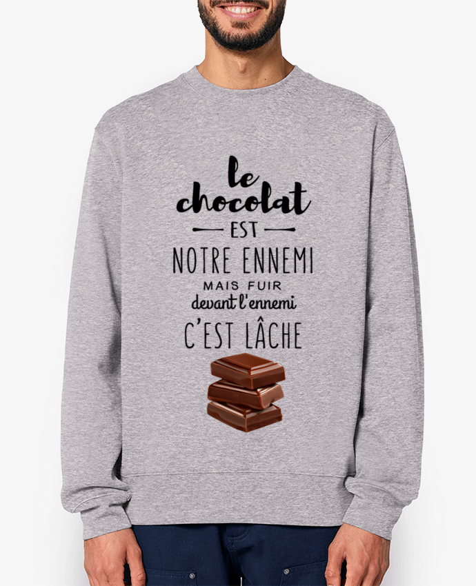 Sweat-shirt chocolat Par DesignMe