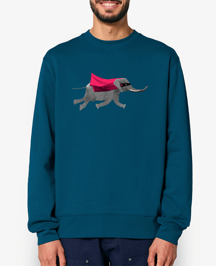 Sweat-shirt Elephant volant Par justsayin