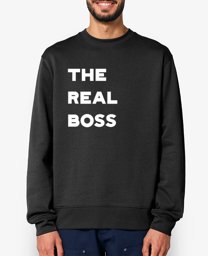 Sweat-shirt The real boss Par Original t-shirt