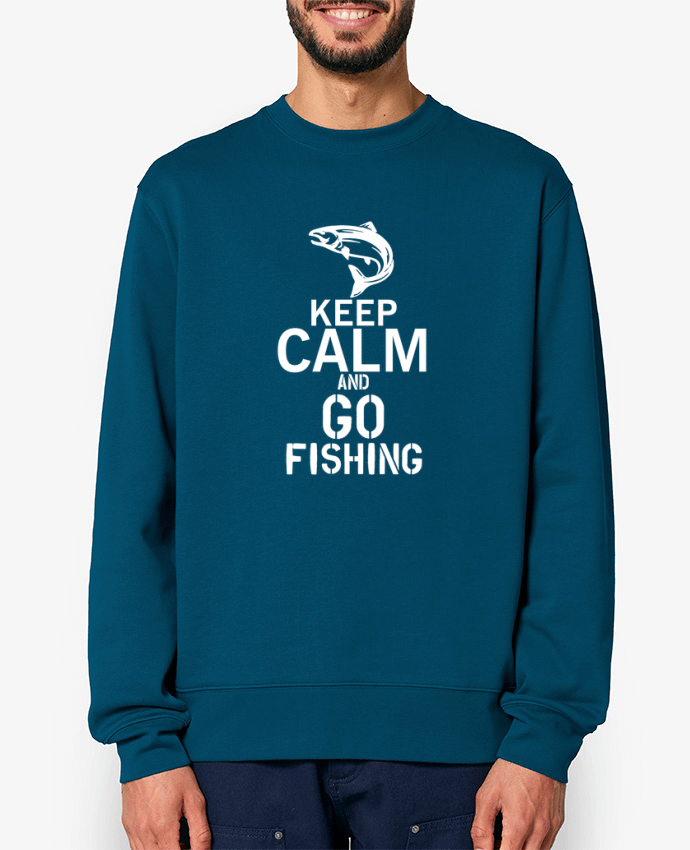 Sweat-shirt Keep calm fishing Par Original t-shirt