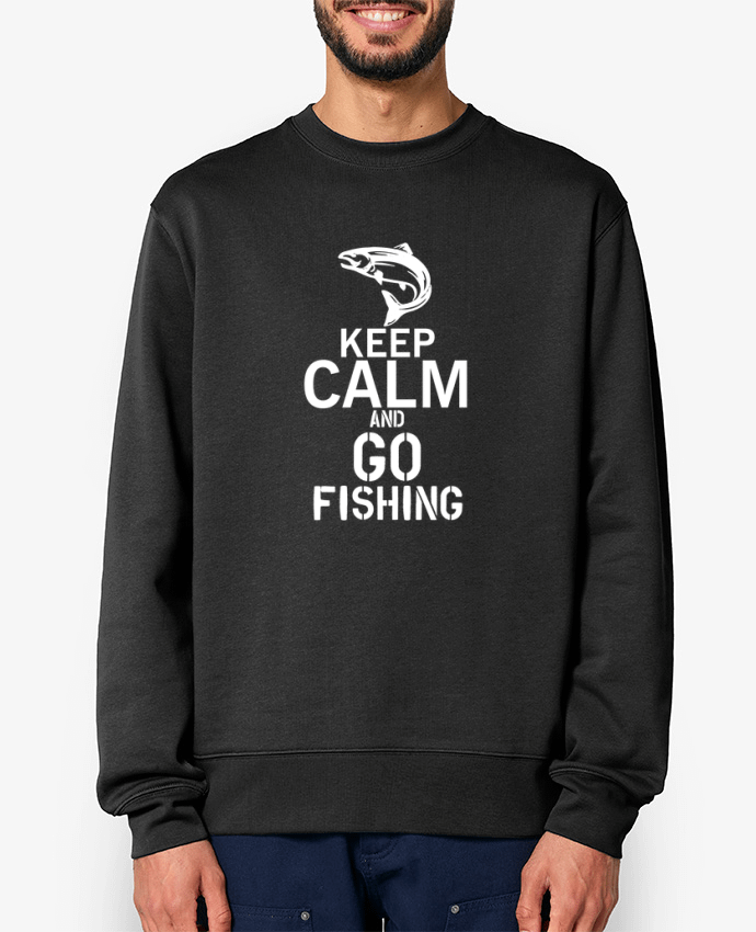 Sweat-shirt Keep calm fishing Par Original t-shirt