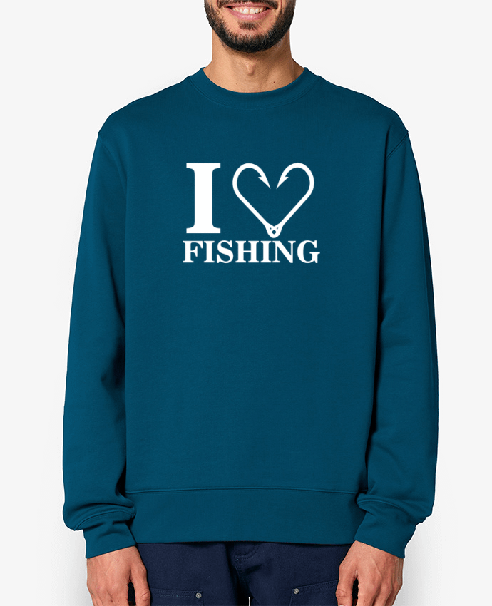 Sweat-shirt I love fishing Par Original t-shirt