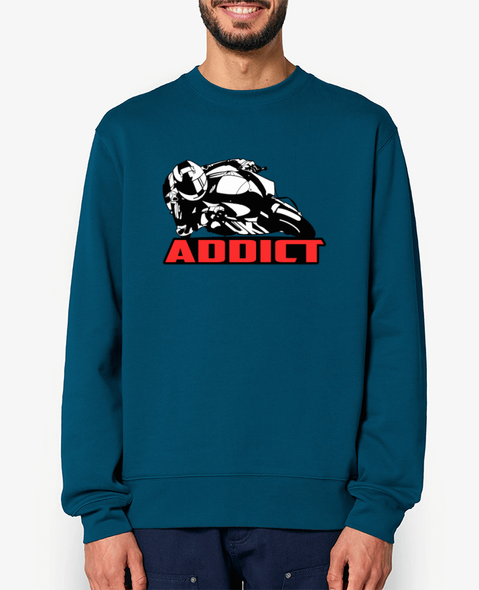 Sweat-shirt Moto addict Par Original t-shirt
