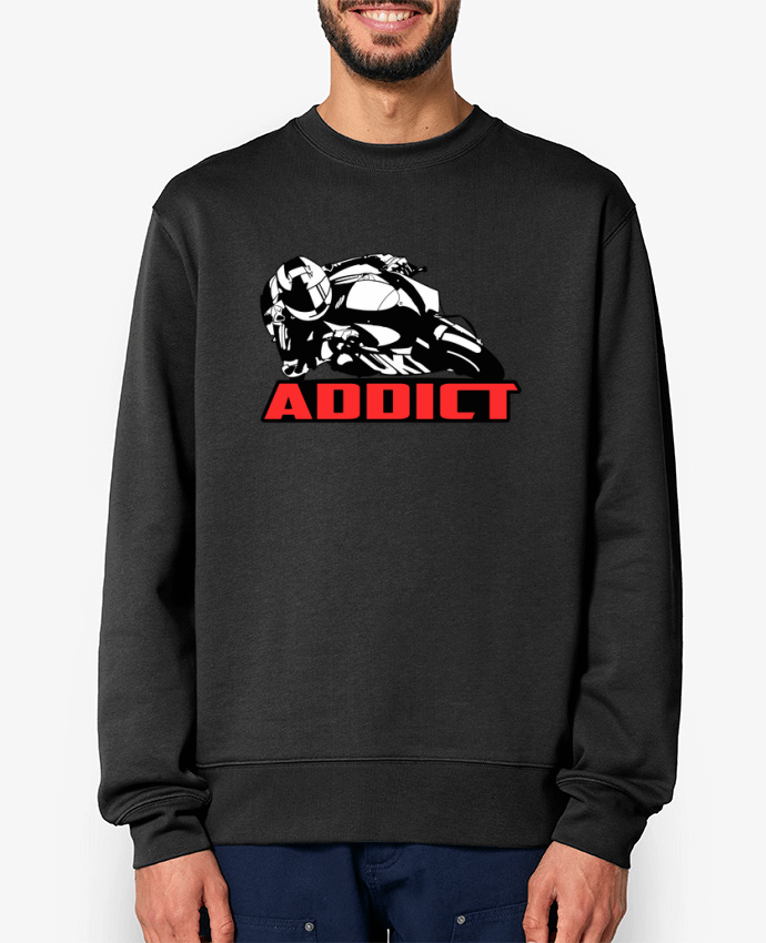 Sweat-shirt Moto addict Par Original t-shirt