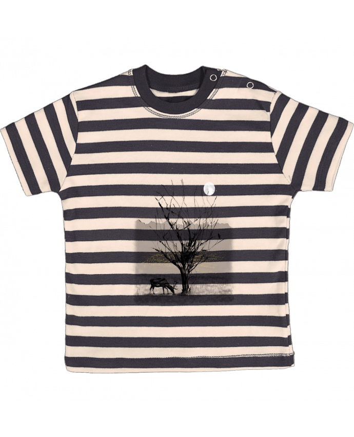 T-shirt baby with stripes The view by Florent Bodart