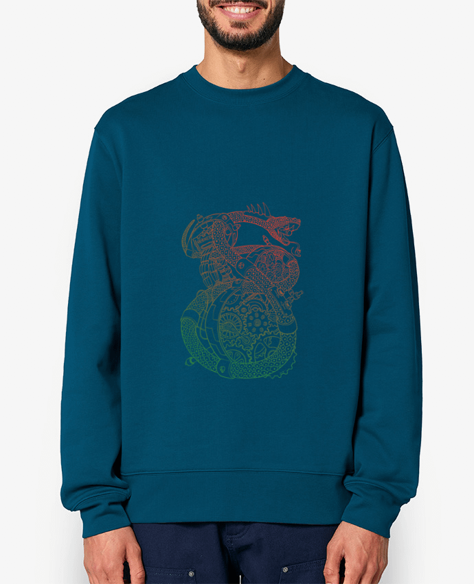 Sweat-shirt Méca Serpent Par TOMI AX