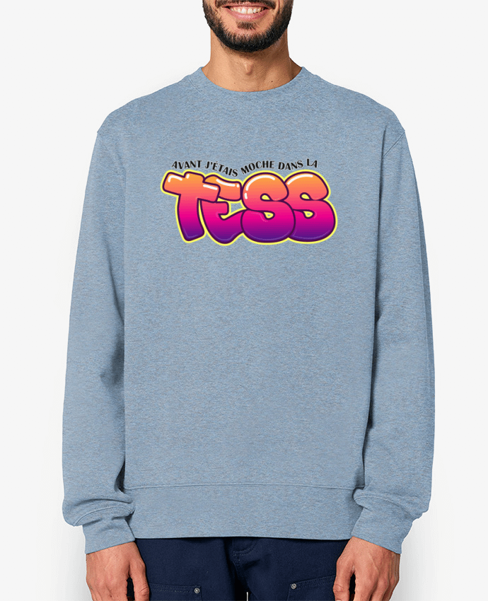 Sweat-shirt PNL Moche dans la Tess Par tunetoo