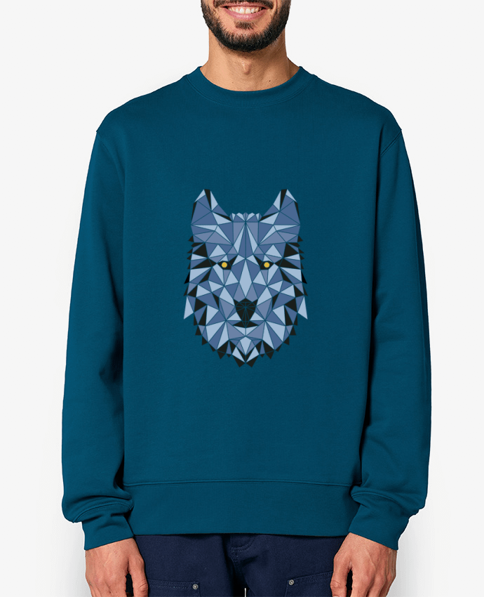 Sweat-shirt wolf - geometry 3 Par /wait-design