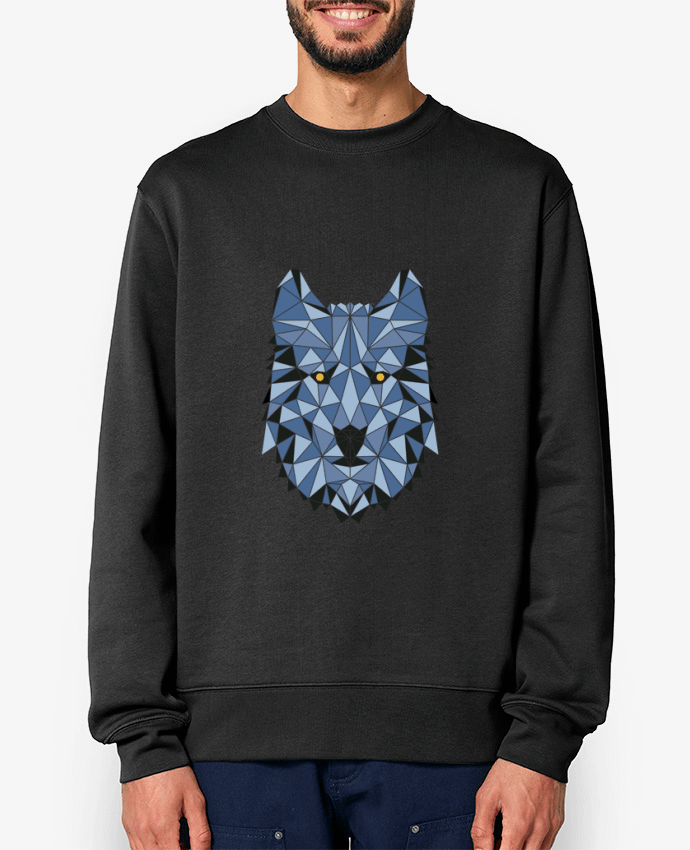 Sweat-shirt wolf - geometry 3 Par /wait-design