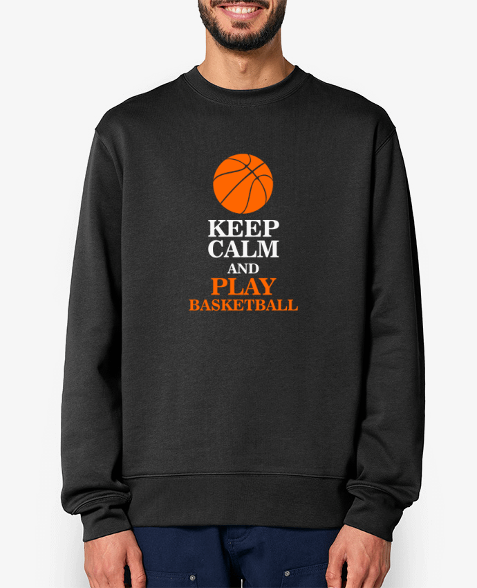 Sweat-shirt Keep calm and play basketball Par Original t-shirt