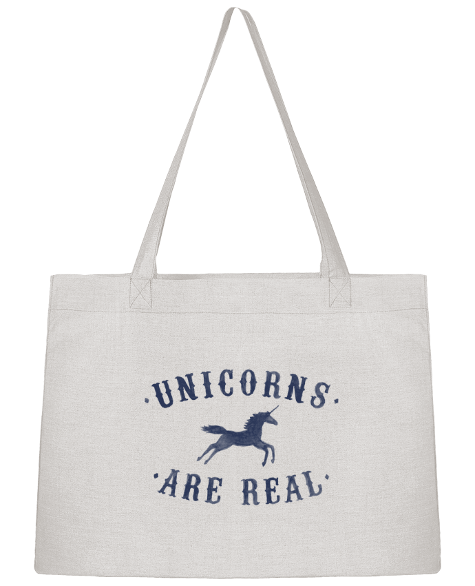 Shopping tote bag Stanley Stella Unicorns are real by Florent Bodart