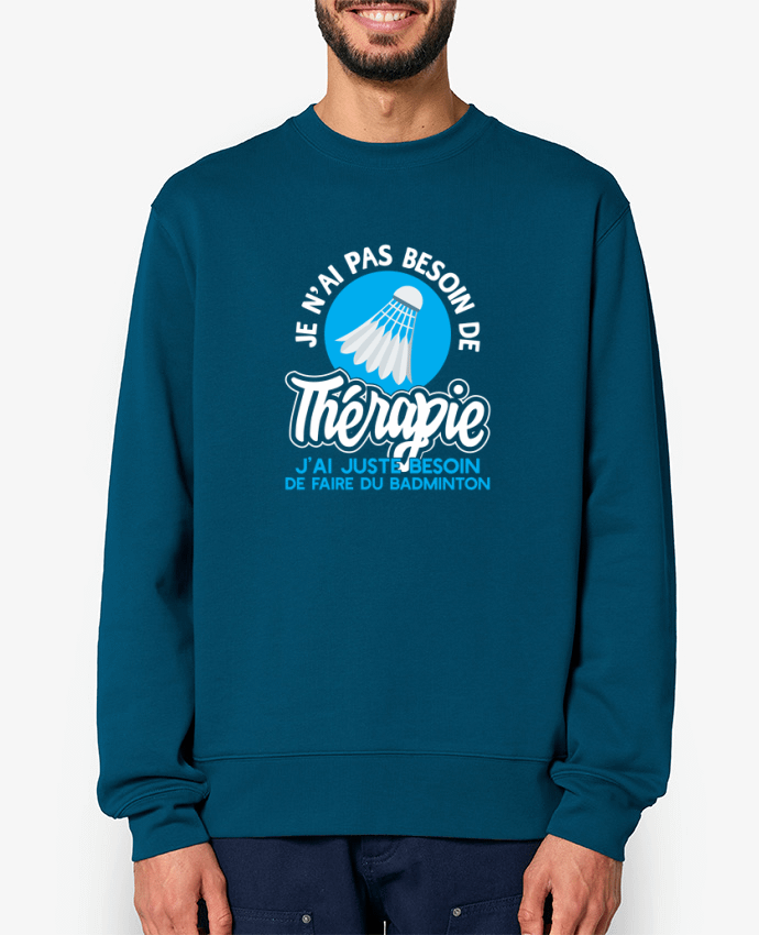 Sweat-shirt Thérapie badminton Par Original t-shirt