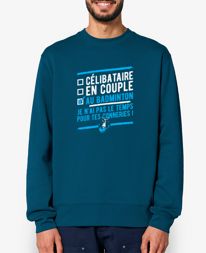 Sweat-shirt Accro badminton Par Original t-shirt