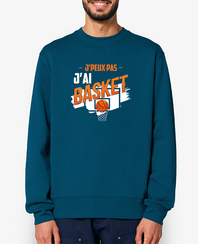 Sweat-shirt J'peux pas j'ai basket Par Original t-shirt