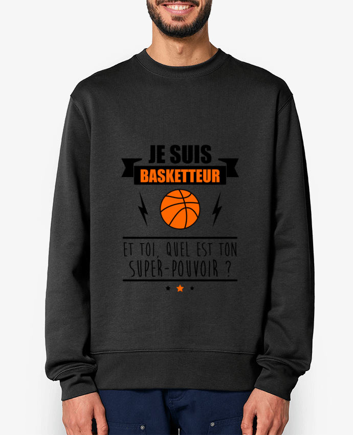 Sweat-shirt Je suis basketteur et toi, quel est ton super-pouvoir ? Par Benichan