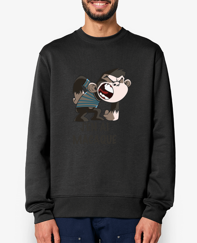 Sweat-shirt J'en ai macaque ! Par Le Cartooniste