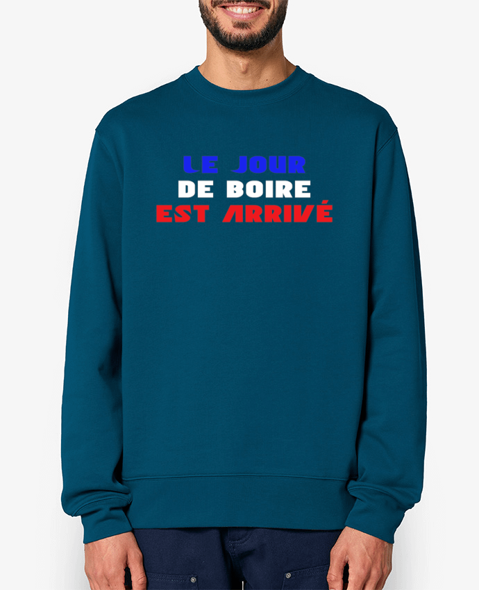 Sweat-shirt Le jour de boire est arrivé Par tunetoo