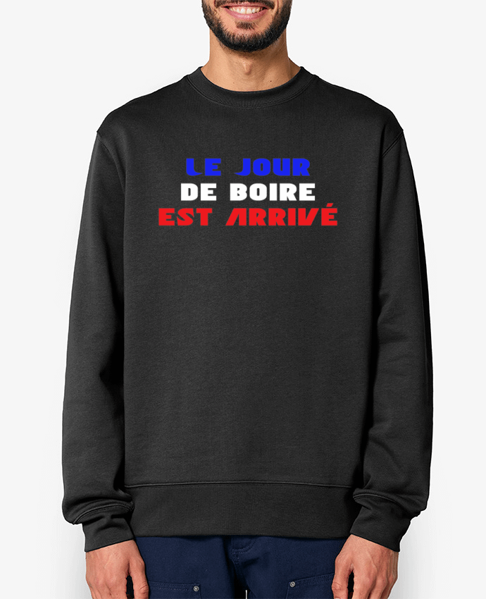 Sweat-shirt Le jour de boire est arrivé Par tunetoo