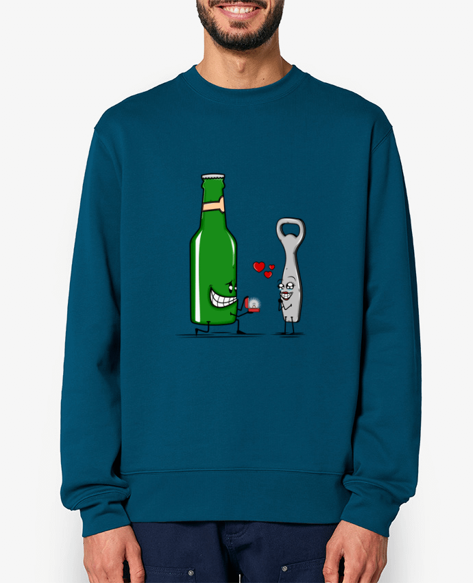Sweat-shirt BEER ROMANCE Par PTIT MYTHO