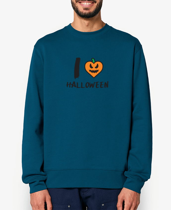 Sweat-shirt I Love Halloween Par tunetoo