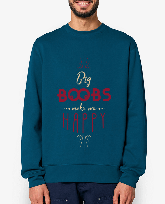 Sweat-shirt Big Boobs Make Me Happy Par PTIT MYTHO