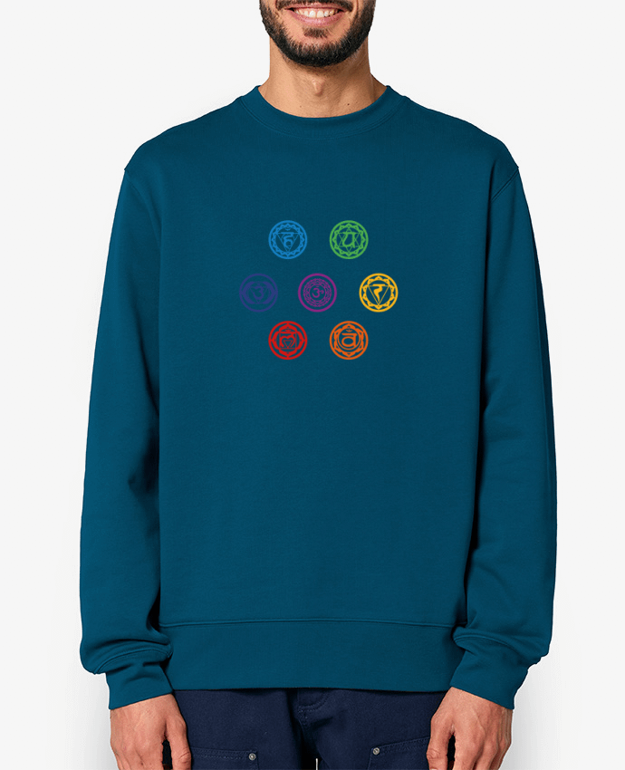 Sweat-shirt Chakras Par tunetoo