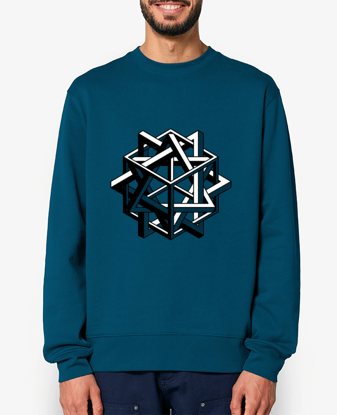Sweat-shirt Géométrie Par /wait-design